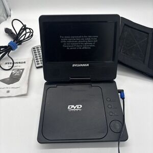 Sylvania Portable Dvd Player Model SDVD7027 C Tested Working